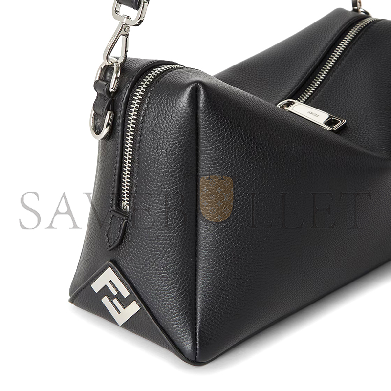 FENDI LUI MEDIUM BLACK LEATHER BAG 7VA672ASIHF0GXN (28*19*11cm)